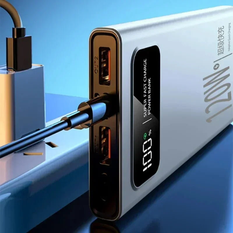 Digital Display PowerBank For iPhone Samsung Huawei