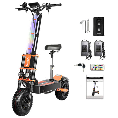 Adult Off-road Electric Scooter Speed 100KM/H Mileage 120KM