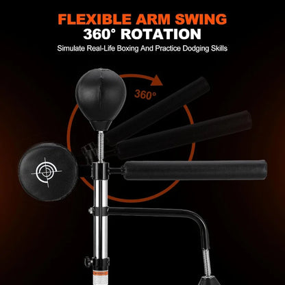 5 in 1 Adjustable Height Punching Bag with Stand