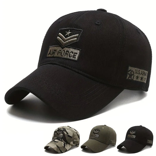 1Unisex AIR FORCE Letter Baseball Cap