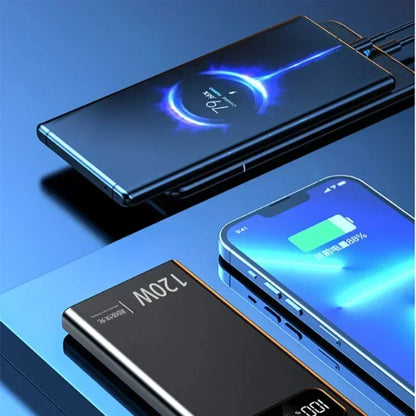 Digital Display PowerBank For iPhone Samsung Huawei