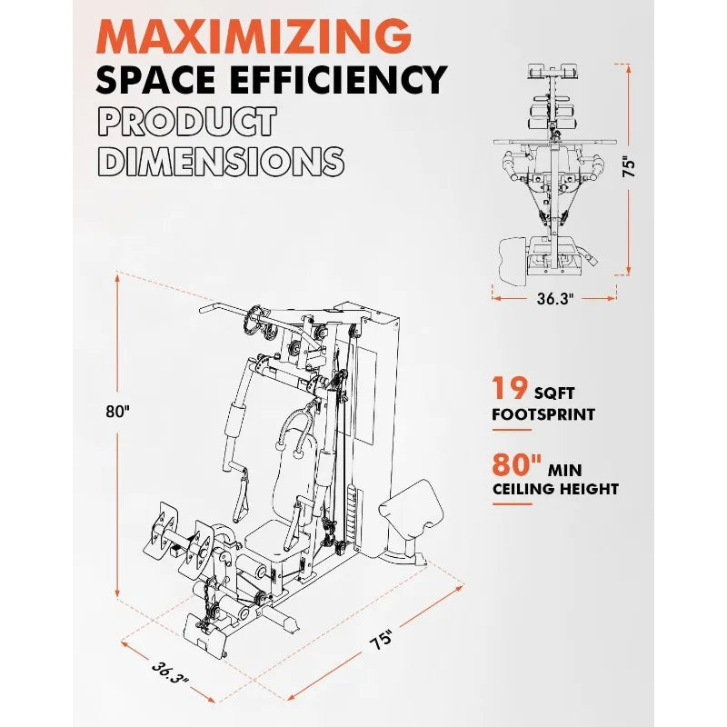Multifunctional Home Gym Equipment,