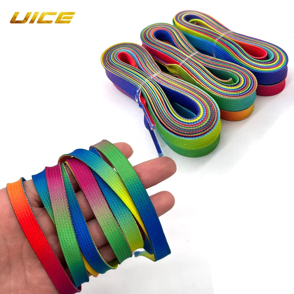 Hockey Skate Laces Braid Reinforced Waxed Tip