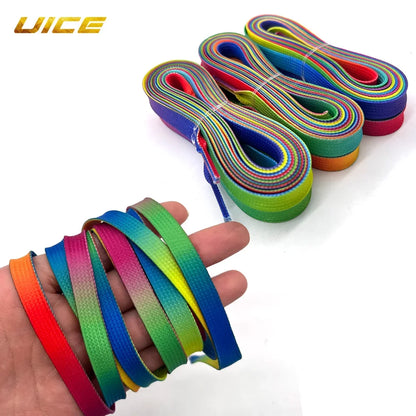 Hockey Skate Laces Braid Reinforced Waxed Tip