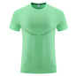 Gym Shirts Fashion Running Casual Breathable Workout Tee
