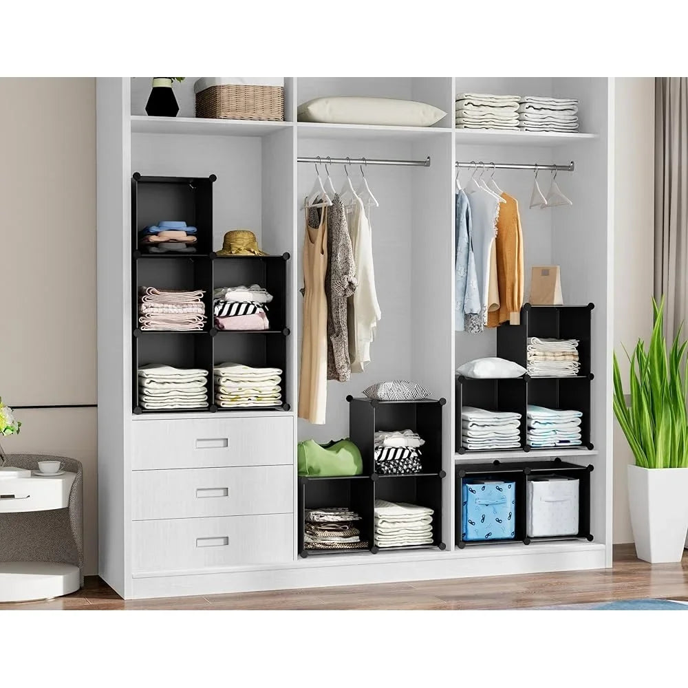 6 Cube Storage Organizer Closet Cabinet Shelf