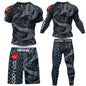 Mma Shorts  Jiu Jitsu T-shirt Pant Sets
