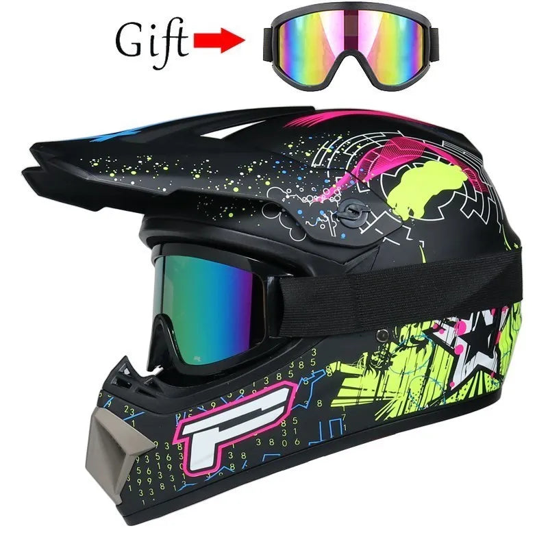 Super light motorcycle ATV Dirt bike downhill off road helmets