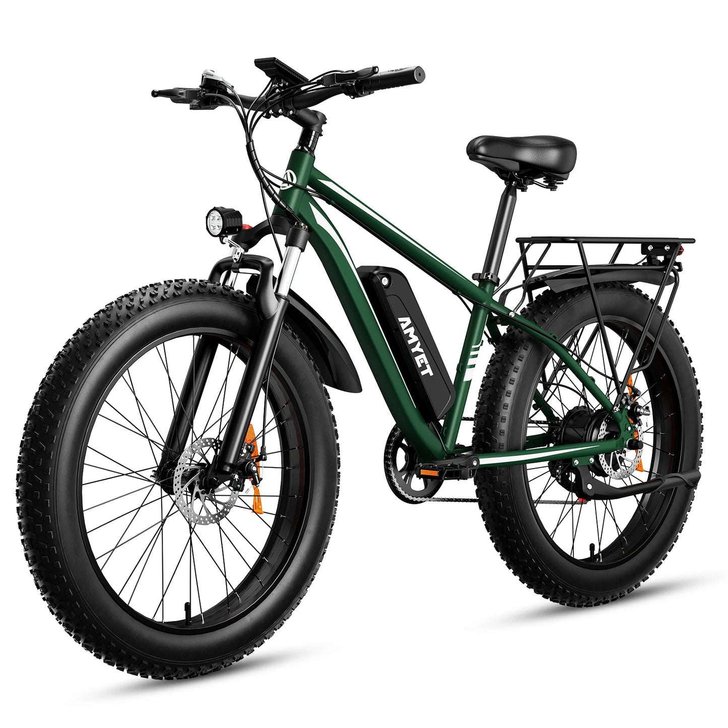 26" Fat Tire Mountain Bike 31mph  Electric Dirt Bike