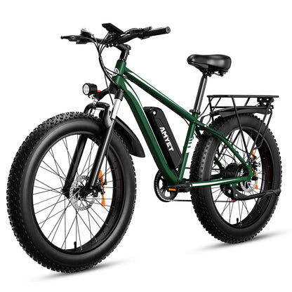 26" Fat Tire Mountain Bike 31mph  Electric Dirt Bike