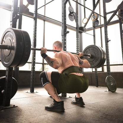 Men and Women Deadlifting Squatting Lifting Back Support