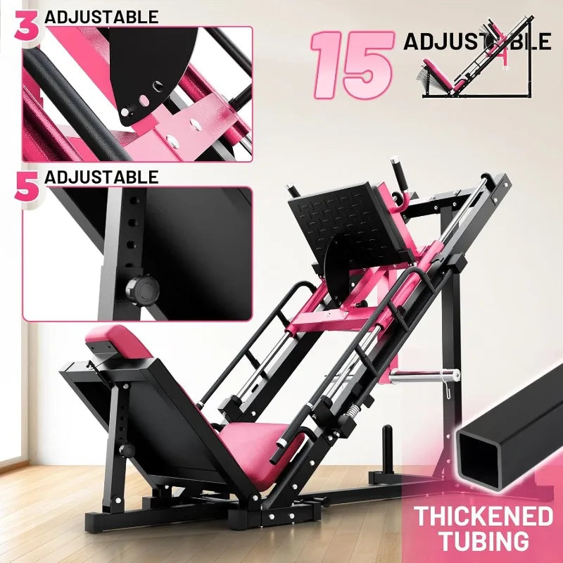Professional Adjustable Leg Press Machine for Home Gym