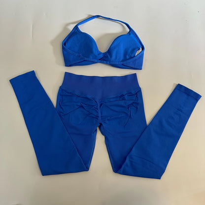 Sports Bra Fitness Gym Clothing Workout Set 2 Pieces