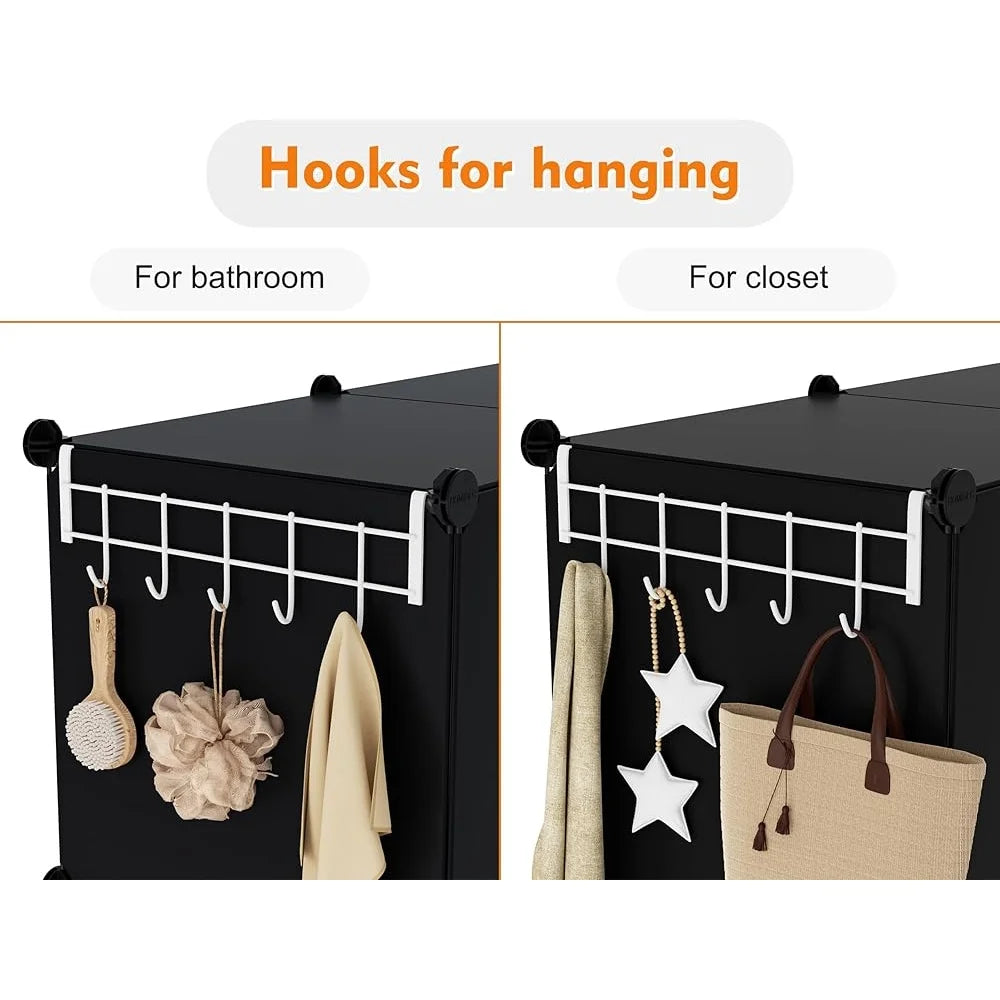 6 Cube Storage Organizer Closet Cabinet Shelf
