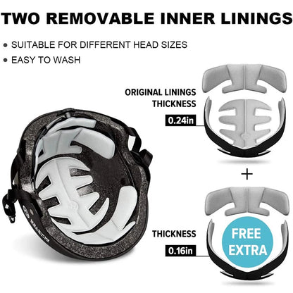 Skateboard, Cycling Sturdy Ventilation Helmet