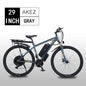 Detachable 13Ah Battery Electric Bike 60 Mile Range Dual Disc Brake Alloy