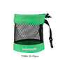 S/M/L Golf Nylon Net Bag Golf Balls Storage Pouch Bag with Durable Sports Mesh Net Bag Suitable for Outdoor Sports Gyms Travel