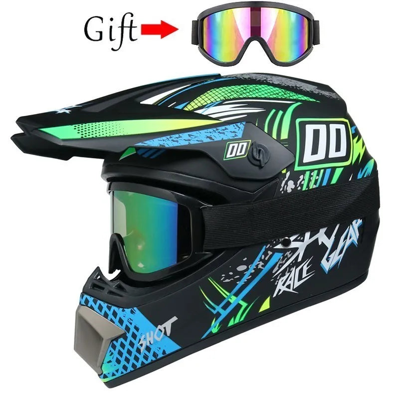 Super light motorcycle ATV Dirt bike downhill off road helmets