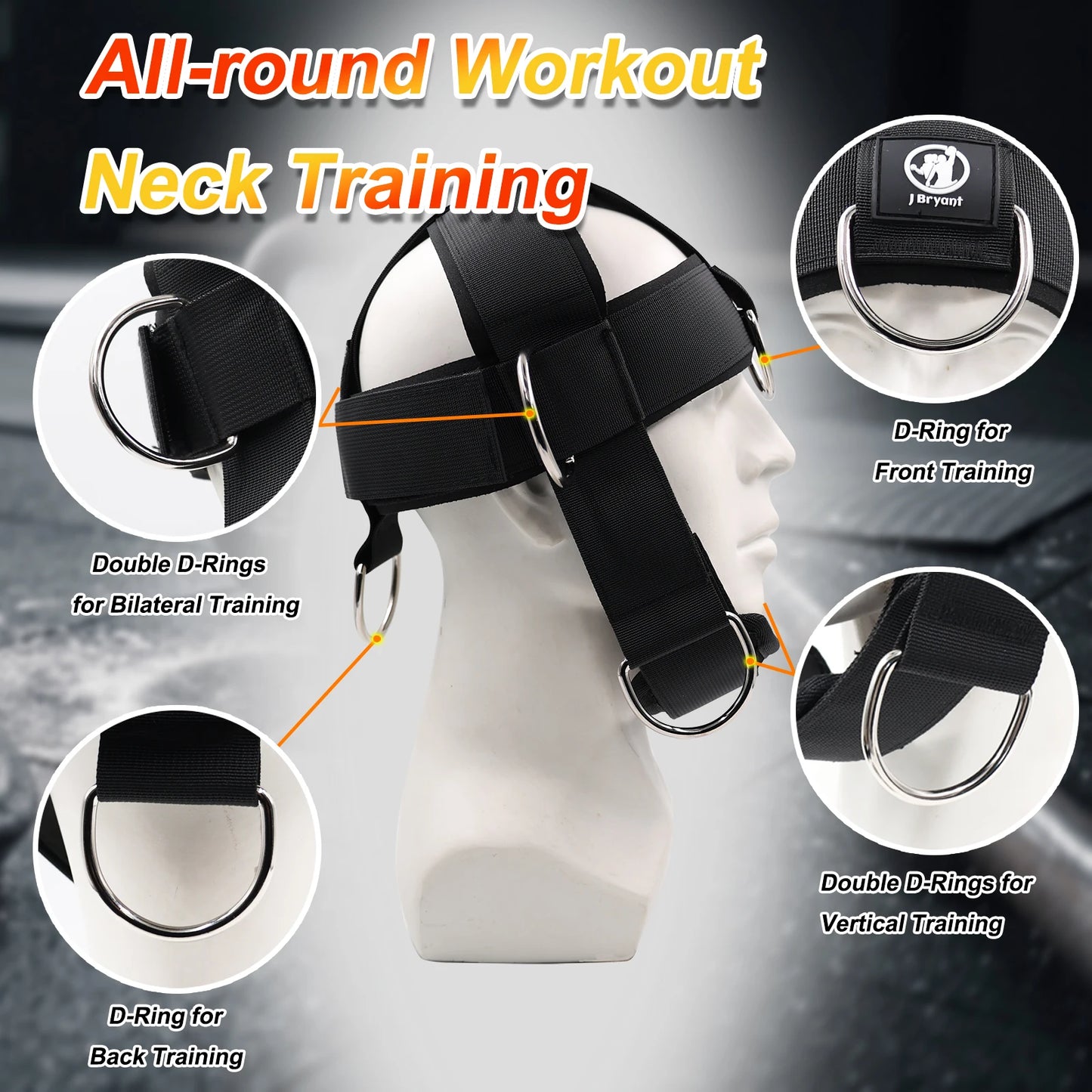 Adjustable Head Strap for Neck Strength