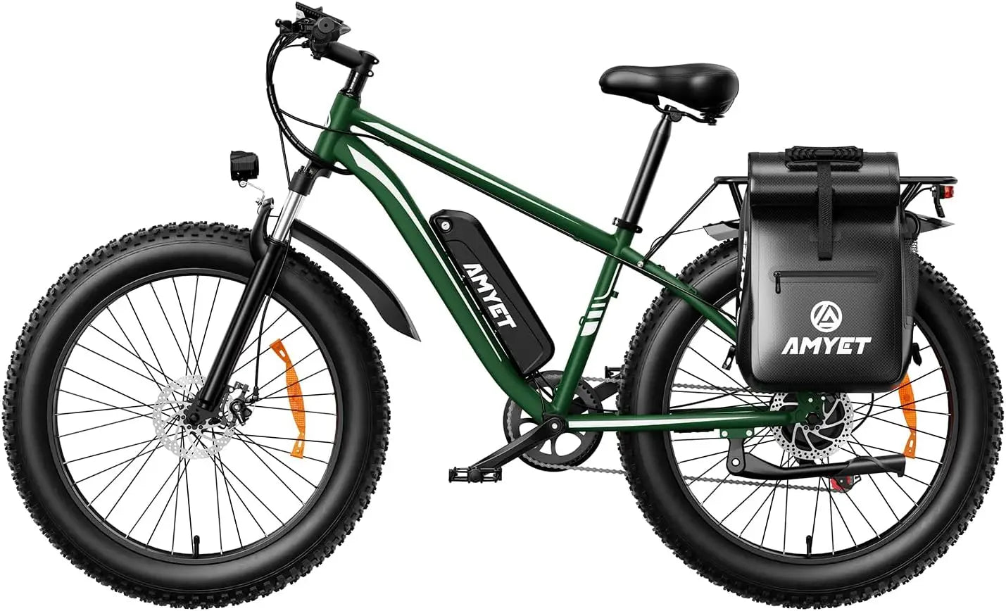 Adults 1000W Electric Bicycle 26" Fat Tire, 31mph Shock Absorber