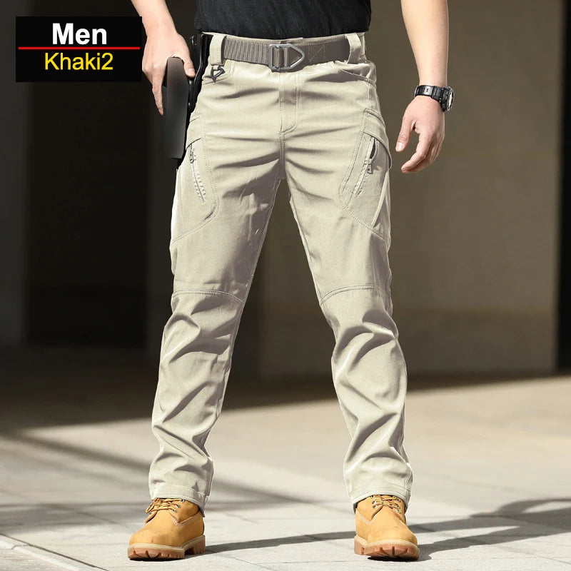 Men Waterproof Hunting Fishing Camping Pants Wear-resistant