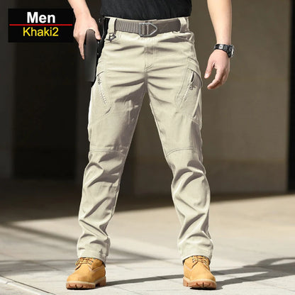 Men Waterproof Hunting Fishing Camping Pants Wear-resistant