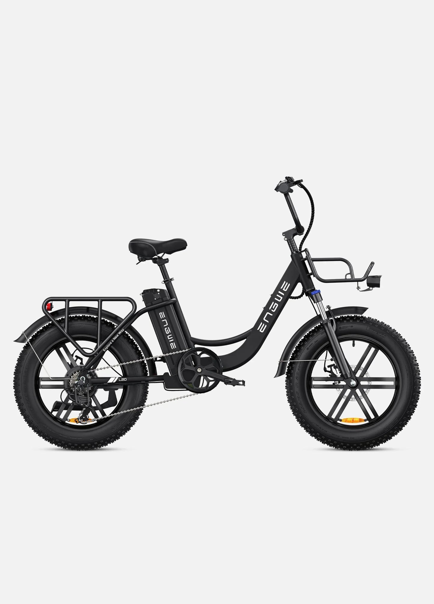 Fat Tire 140km Mileage Mountain Electric Bike