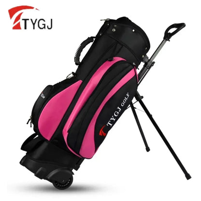 Golf Rack Bag with Wheel Wear, Portable Backpack