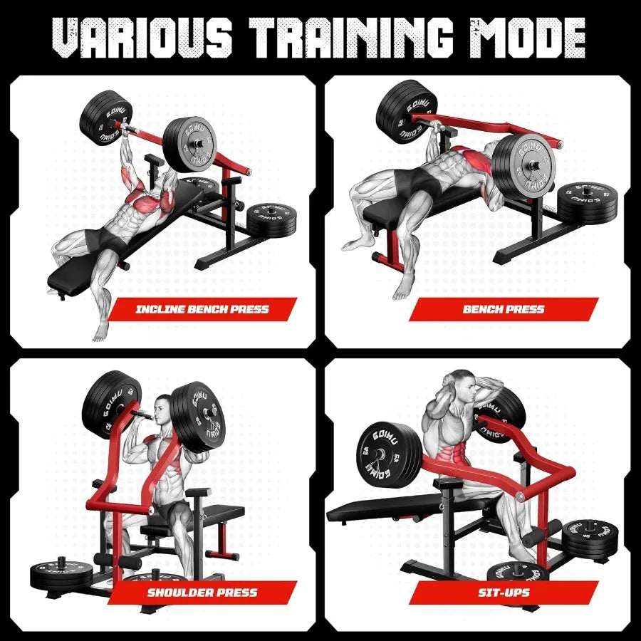 Chest Press Machine with Independent Arms