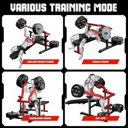 Chest Press Machine with Independent Arms