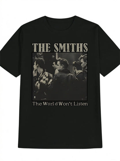 THE SMITHS Men's Casual Crew Neck T-Shirt