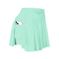 Womens Tennis Skirt with Pockets, High Waisted