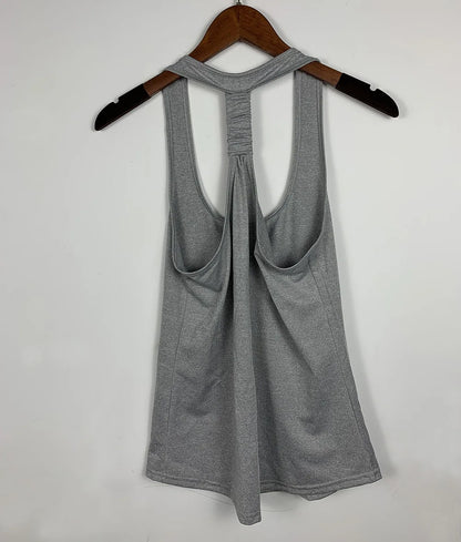 Women's Fitness Sports Tank Top Back T-shaped