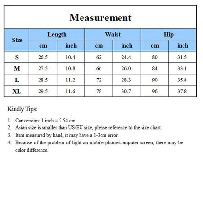 High Waist Sexy Women's Sports Shorts