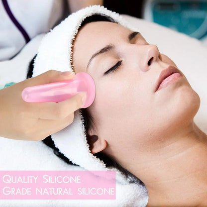 Silicone Cupping Massage for Body; Face, Neck, Eye