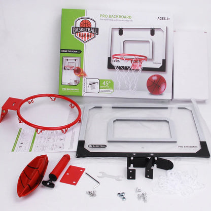 Toy Door Basketball Hoops with Electronic Scoreboard