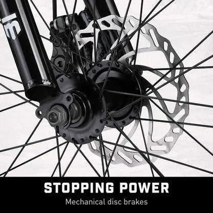 Mountain Bike , 20 to 26-Inch Wheels, Mechanical Disc Brakes