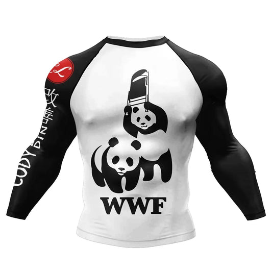 Muay Thai Boxing Compressed Jerseys Anti Shrink
