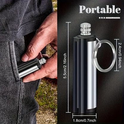 outdoor camping portable emergency survival lighter, light 10,000 times