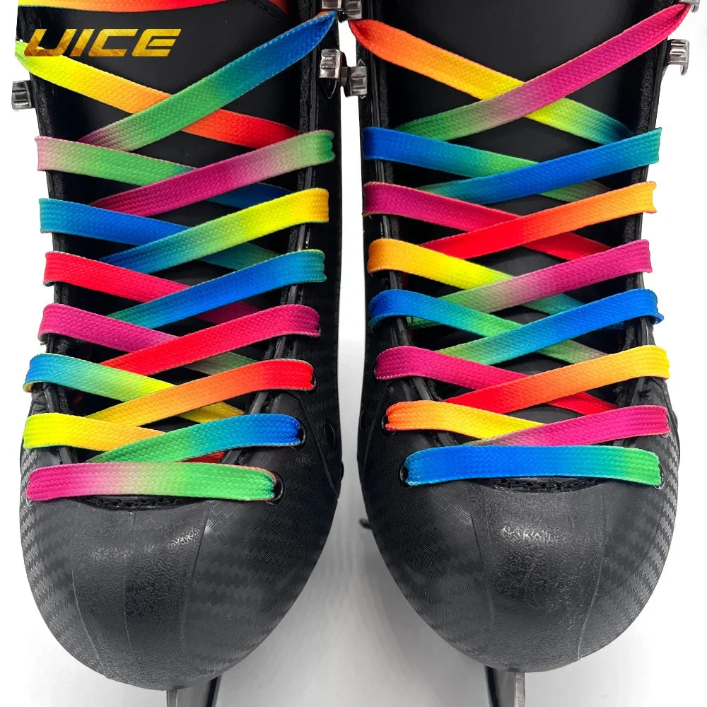 Hockey Skate Laces Braid Reinforced Waxed Tip