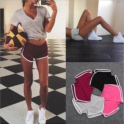 Women Sports Running Workout Training Shorts