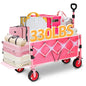 Collapsible Wagon Carts 330LBS Weight Capacity