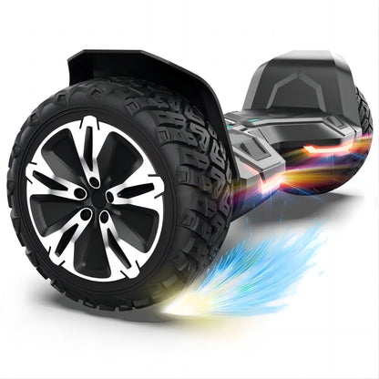 All Terrain Off Road Hoverboard with Bluetooth Speakers and LED Lights