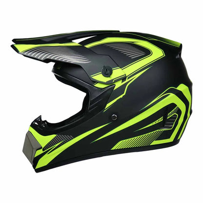 Motocross Helmets Purple Track Full face wear resistant