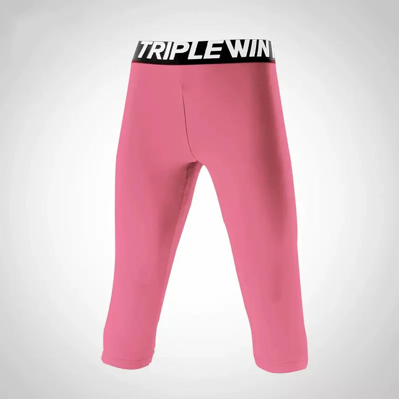 Kids Boy Girl Capri Running all sports  Tights