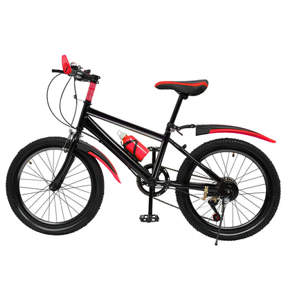 Kids Mountain Bike 7 Speeds Adjustable Height ,Double Disc Brake