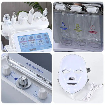 7 in 1 H2O2 Beauty Skin Cleansing Hydrofacial Machine