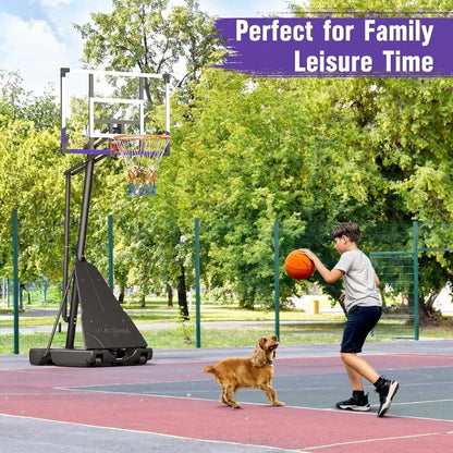 10FT Adjustable Basketball Hoop for Kids,Teens Youth Adults