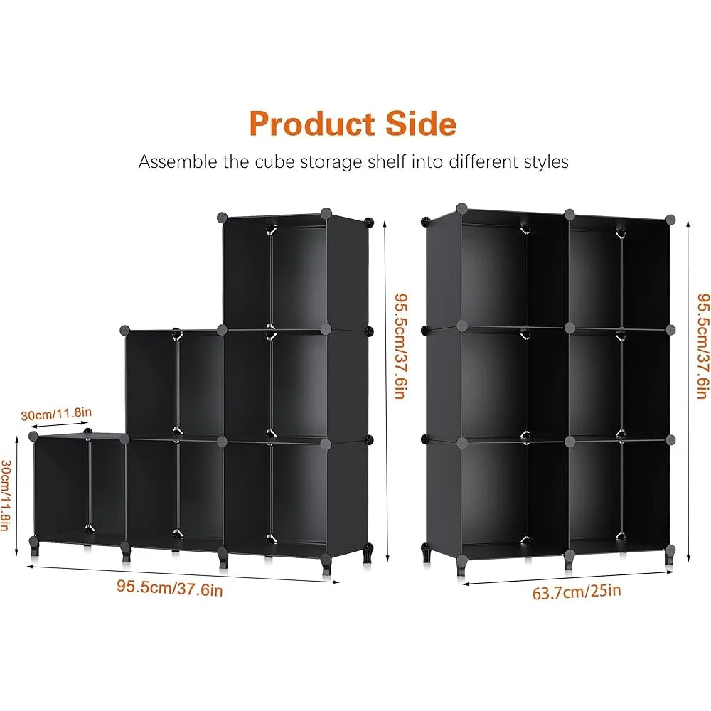 6 Cube Storage Organizer Closet Cabinet Shelf
