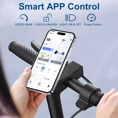 Electric Scooter ,19mph APP Smart Control, great for adults